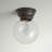 Chippewa Glass Flush Mount-485332446-485332447-485332451