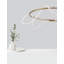 1 - Light Gold LED Geometric Pendant