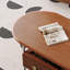 Table basse ovale de style rétro