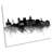 Concord Abstract City Skyline - Wrapped Canvas Print-614598313