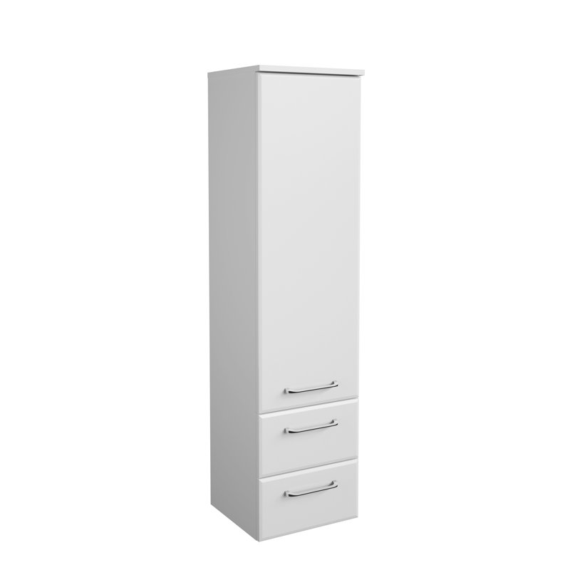 Quickset 341 Wall Bathroom Storage, White