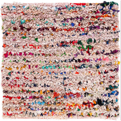 Cudney Shag Hand Woven Performance Rug