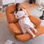 Fauteuil inclinable en similicuir Zeanna-100812992