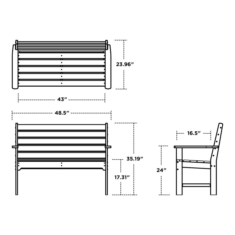Banc 48 "Monterey Bay, Lanterne rétro