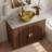 36" Single Bathroom Vanity With Stone Countertop And Sink