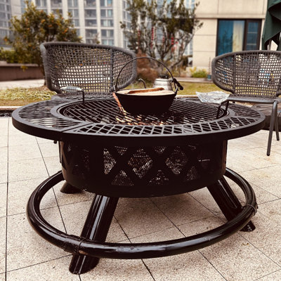 Barbecue au charbon 35,37 po