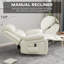 Fauteuil de massage inclinable électrique en similicuir-643721569