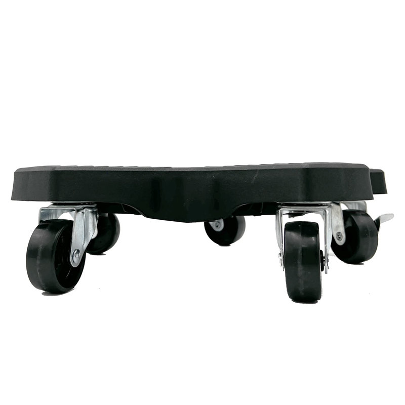 Support pour plante 14 po - Support pour plante roulant robuste avec roues verrouillables, capacité de 500 lb, gris anthracite