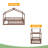 Wood Bed House Bed Frame With Fence-467892337-467892338