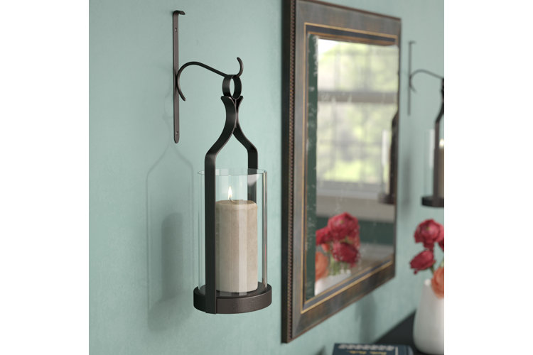 Tall 16" Glass Wall Sconce
