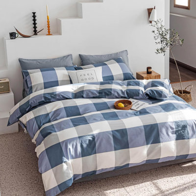 Ensemble d'édredon en microfibre de style moderne