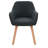 Daquaries 19'' H Upholstered Beech Armchair-1093262135