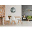 Johnnette Glass Wall Clock