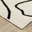 Tapis beige / noir Colesen-116003373