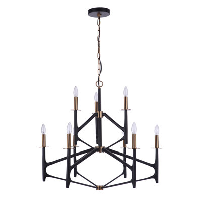 9 - Light Tiered Chandelier