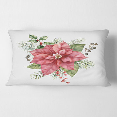 Floral Throw Pillow