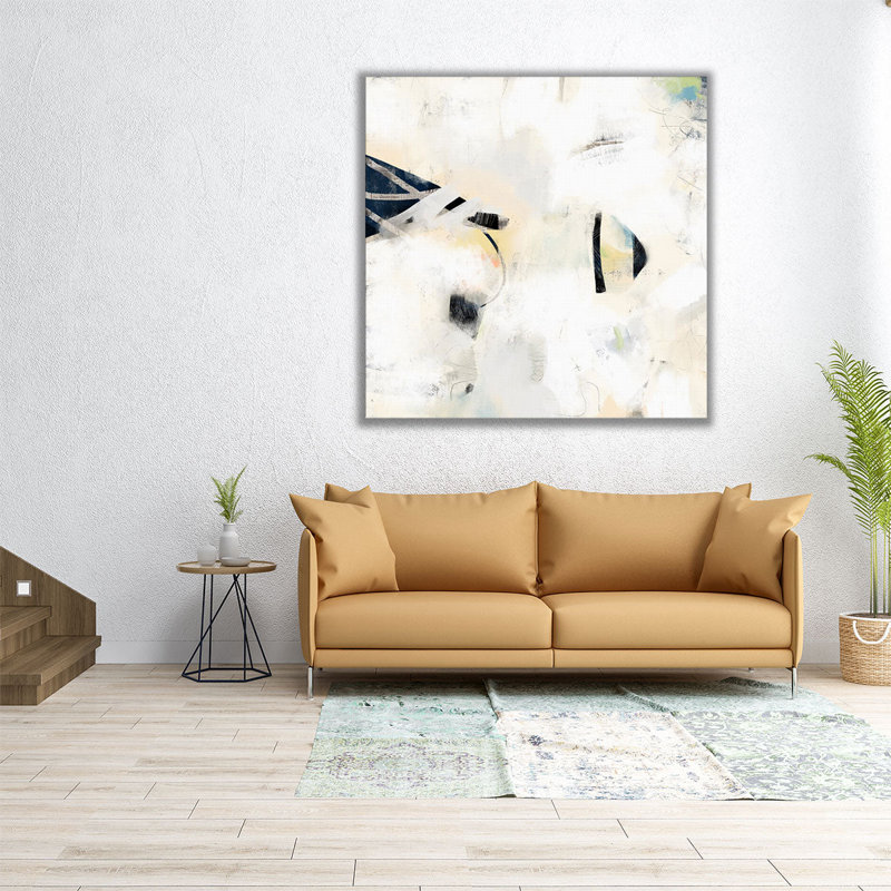 Free-Flowing III - reproduction d'art sur toile, H 16 po x l 16 po