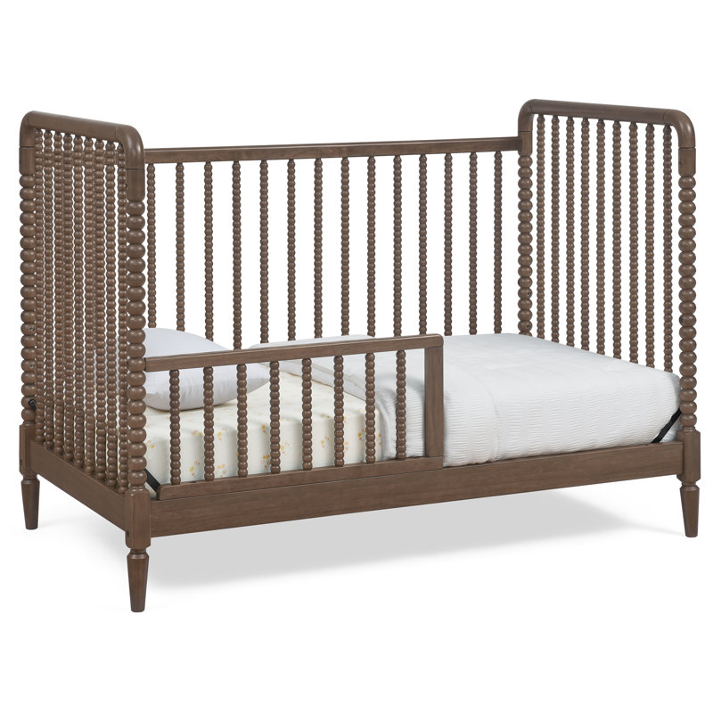 Saint 4-in-1 Convertible Crib, Teak Brown, Crib
