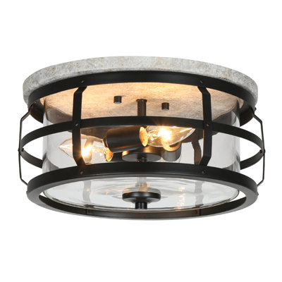 Plafonnier encastré 3 lumières 12,2 po