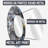 Bronze Brilliance Symetry III - Abstract Shapes Mirror, Modern Round Decorative Wall Mirror, Printed Metal Art-99621129