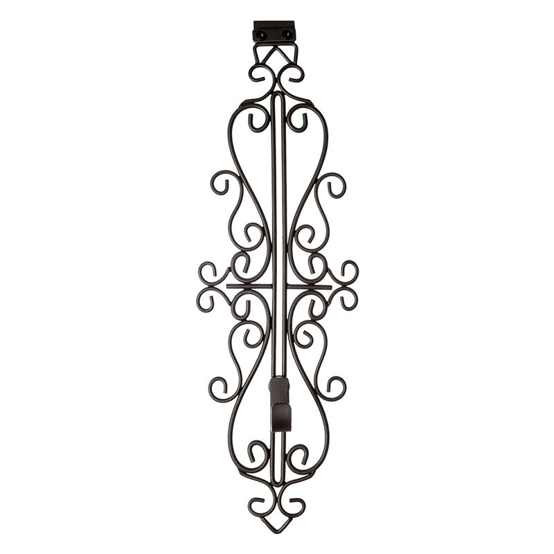 Adjustable Wreath Hanger for Door - Colonial (Brown)