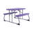 Rectangular Outdoor Folding Picnic Table