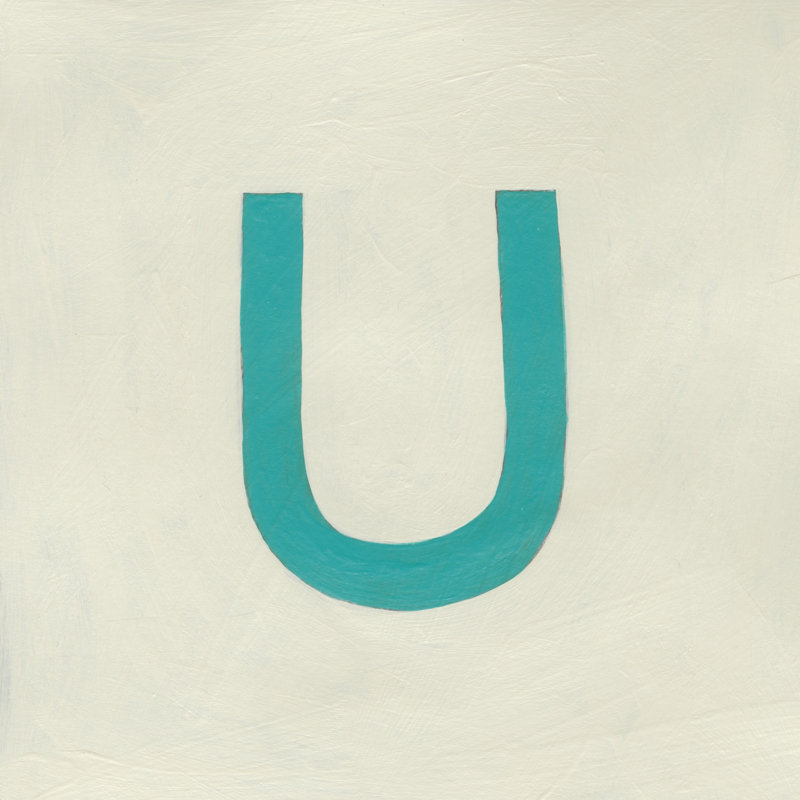 Luciens U 6-up by Chariklia Zarris - Wrapped Canvas Print, 76cm H x 76cm W