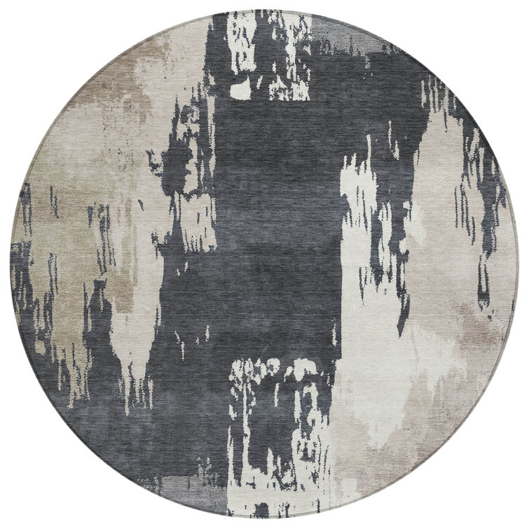 Machine Washable Indoor/Outdoor Skiljo ACN2347 Abstract Rug