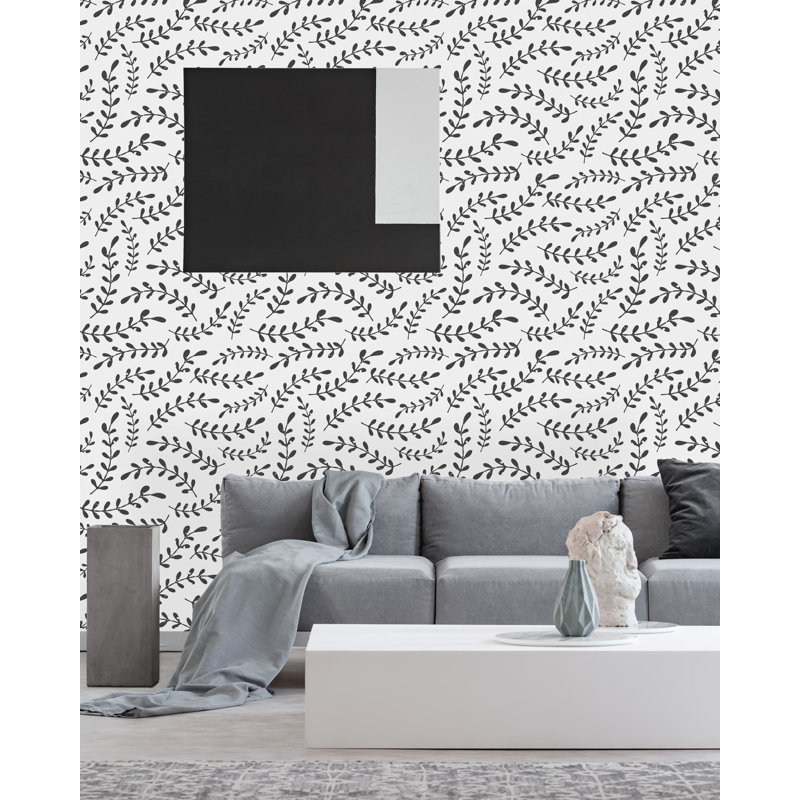 Rouleau de papier peint auto-adhésif Plessis, L 10,42 pi x l 25 po