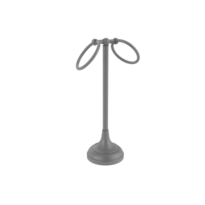 Porte-serviettes de comptoir Marnell, Gris mat