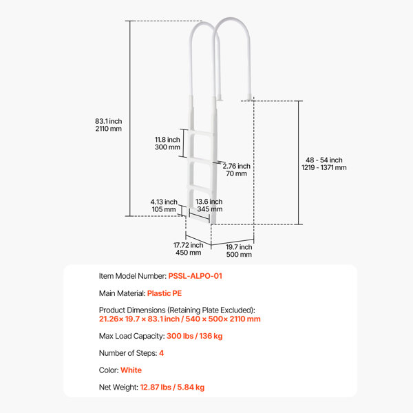 Dimensions du produit