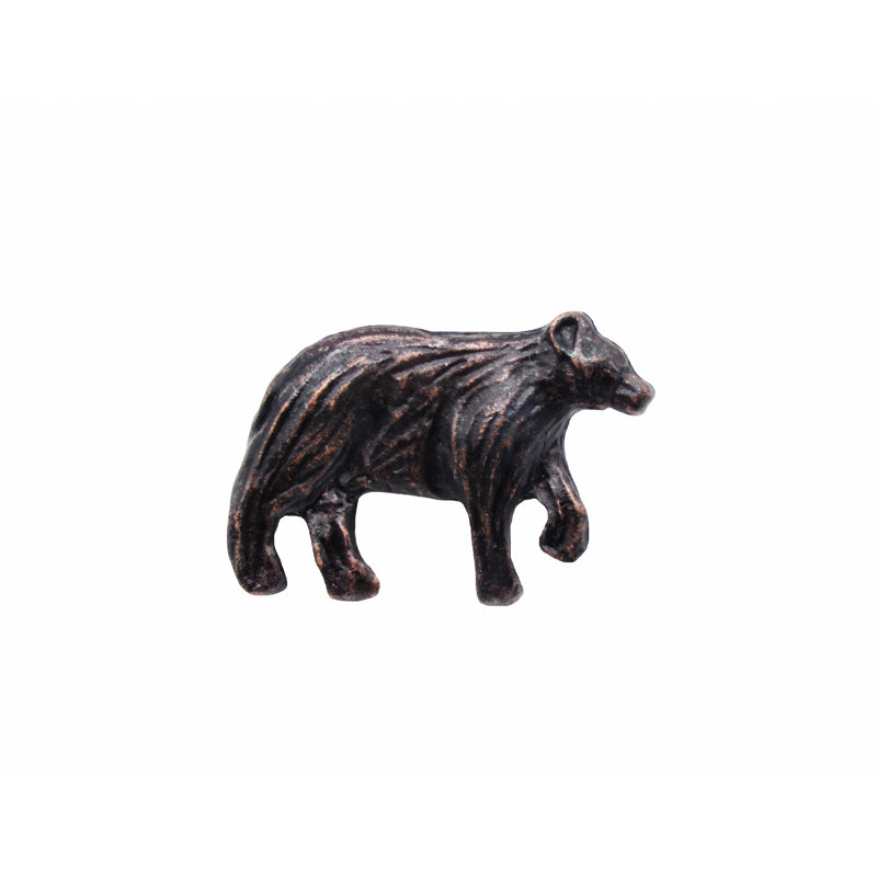 Poignée fantaisie surdimensionnée de 1 1/4 po, Bronze huilé