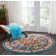 Tapis oriental bleu Earnhart