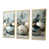 Toile naturelle avec cadre flottant