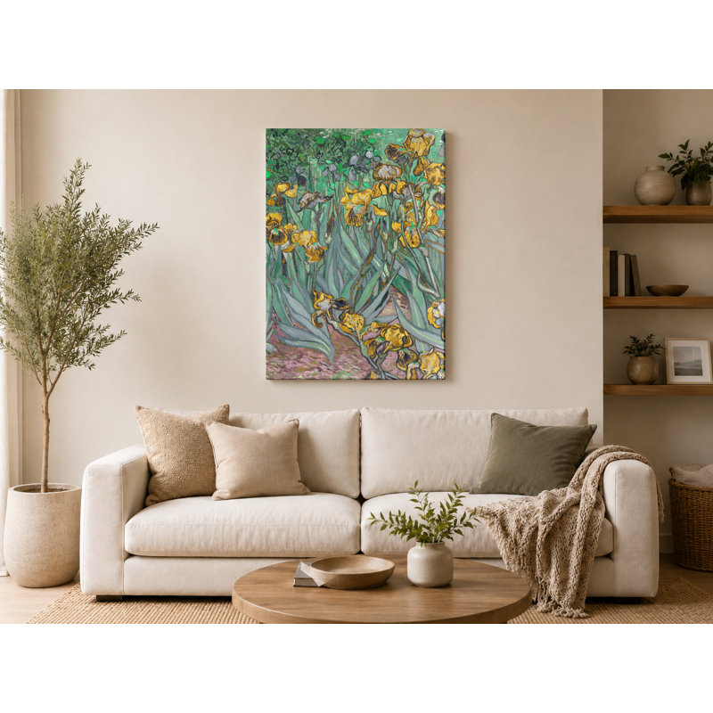 Iris (1889) - Portrait, art mural sur toile, 16" W x 20" H