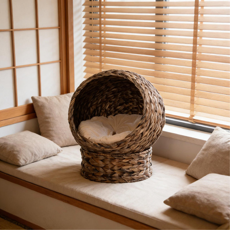 Cat Egg Chair,Elevated Cat Bed