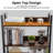 Industrial Ladder Shelf, Rustic 5 Tier Leaning Bookshelf, Wood Metal Ladder Bookcase, Plant Flower Stand Rack Book Storage Shelves For Living Room, Bedroom, Home Office-1899989824-1899989852