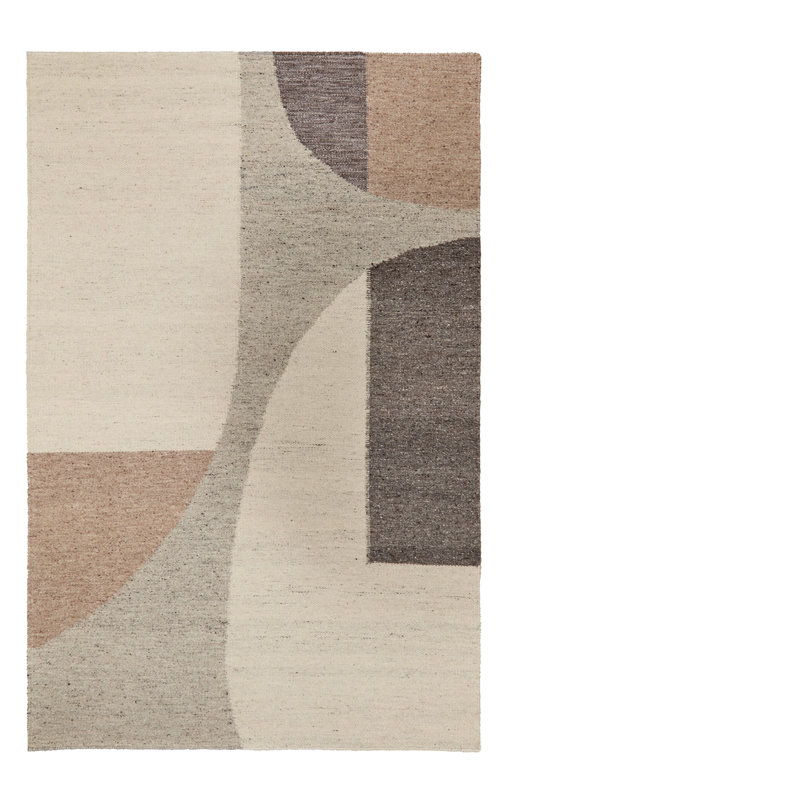 Jishiro Natural Rug, Rectangle 3'11" x 5'11"