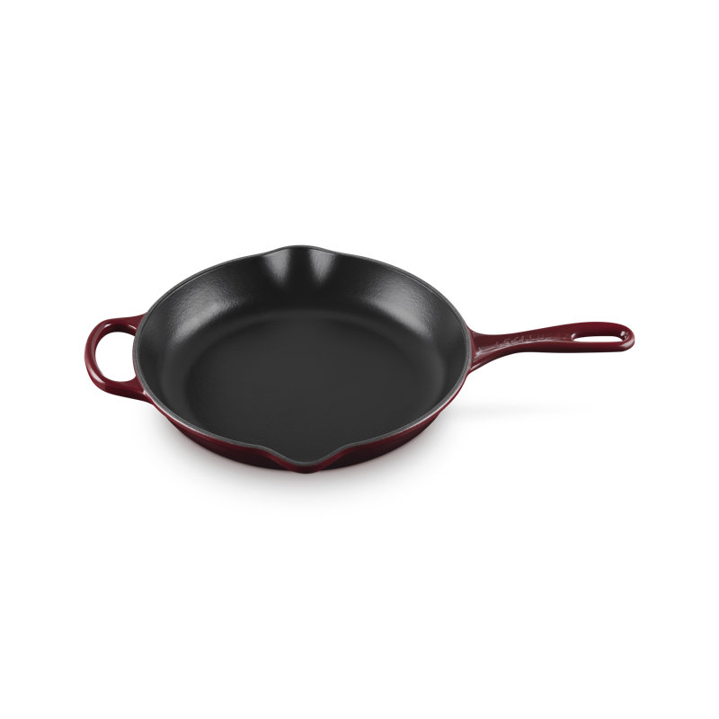 Le Creuset Enameled Cast Iron Skillet, 10.25", Rhone