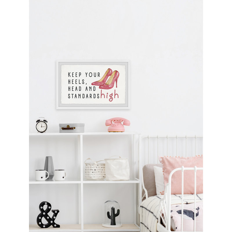 " Keep Your Heels High II ", 30" H x 45" W x 1.5" D