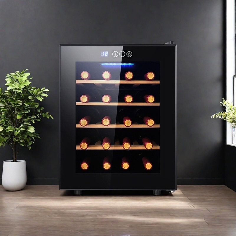 Petite armoire à vin thermostatique électronique