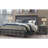 SHAKER METALLIC GREY FULL BED WITH LED-585405528