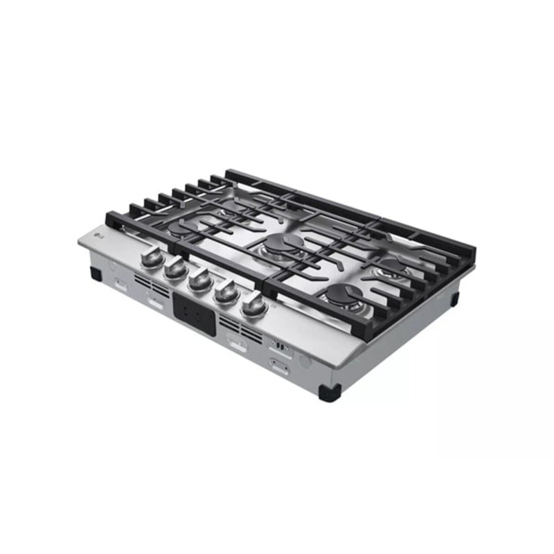 LG 30" Gas Cooktop with UltraHeat 20K BTU Burner, Stainless Steel