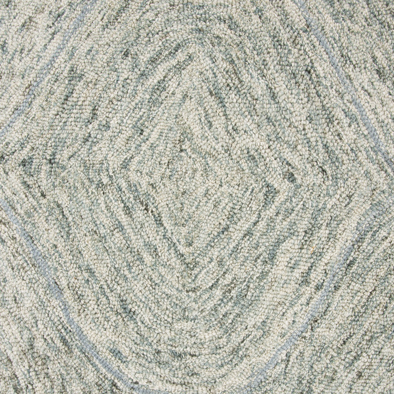 Gaige Wool Geometric Indoor Rug, Rectangle 8' x 10'