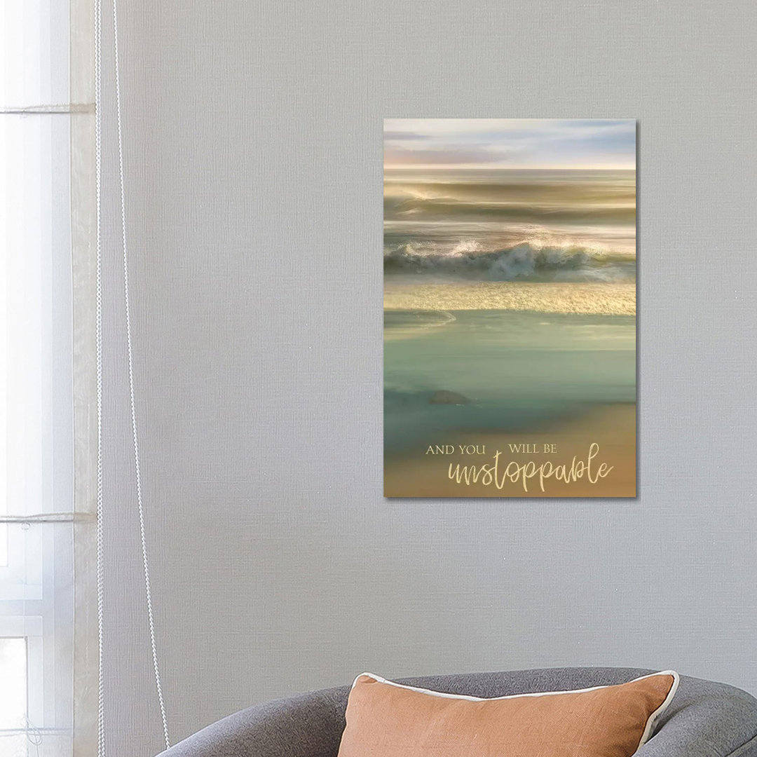 You Will Be Unstoppable by Mike Calascibetta - Graphic Art Print on Canvas