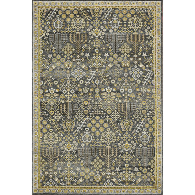 Handmade Silk and Wool Area Rug