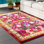 Eddins Washable Floral Indoor Rug