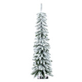 Vickerman 7.5' x 22" Snowy Flocked Alpine 429Tips