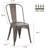 Lilian 18.1'' H Metal Stacking Side Chair-473255058