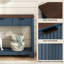 Console 47,2 po avec 3 tiroirs cannelés Denise-437854459-437854405